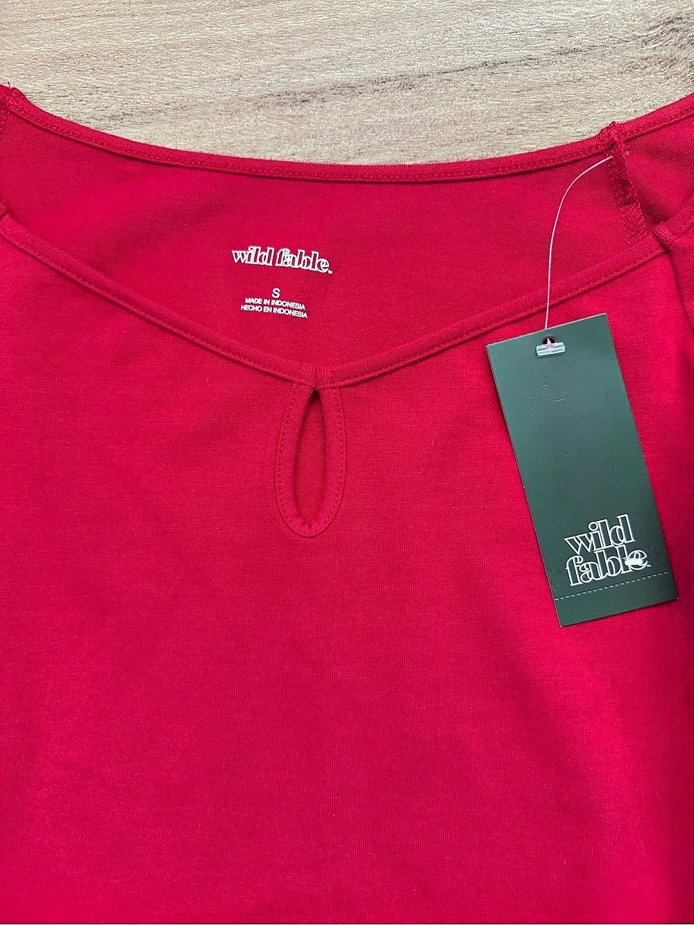 wild fable Long Sleeve Top in Pink Size Medium NWT
